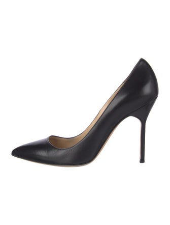 Manolo Blahnik Leather Pumps