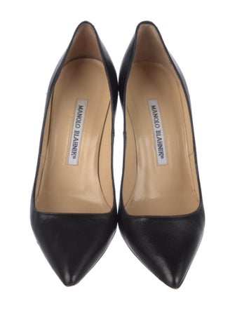 Manolo Blahnik Leather Pumps