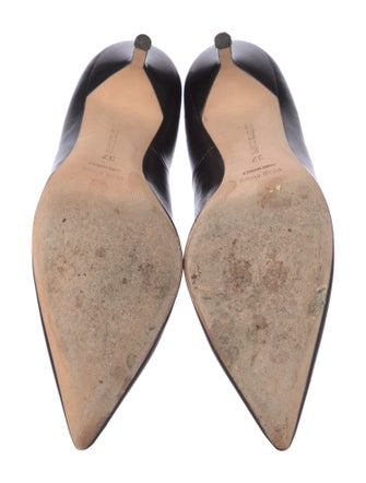 Manolo Blahnik Leather Pumps
