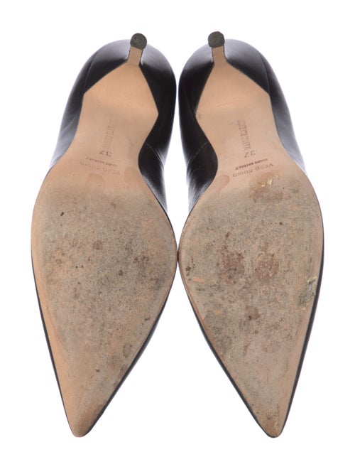 Manolo Blahnik Leather Pumps