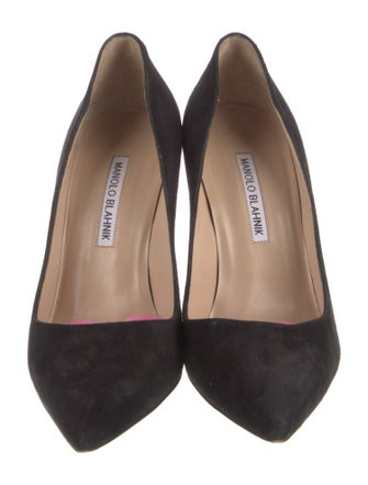 Manolo Blahnik Suede Pumps