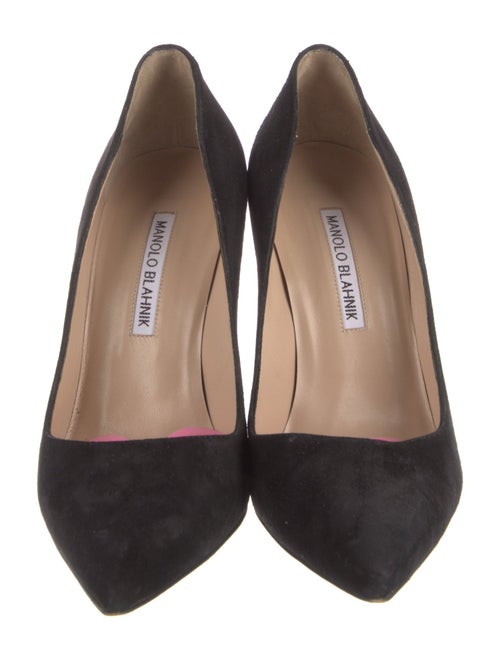 Manolo Blahnik Suede Pumps