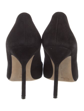 Manolo Blahnik Suede Pumps