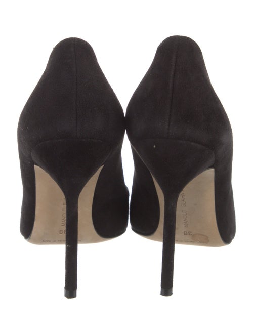 Manolo Blahnik Suede Pumps