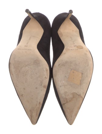 Manolo Blahnik Suede Pumps