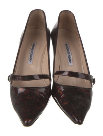 Manolo Blahnik Patent Leather Pumps
