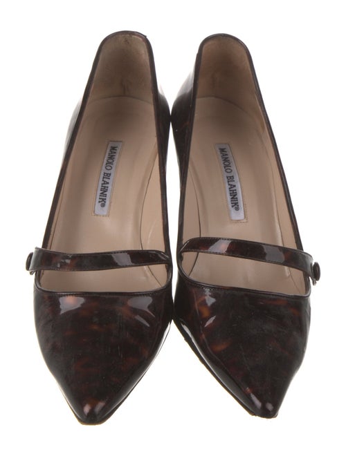 Manolo Blahnik Patent Leather Pumps