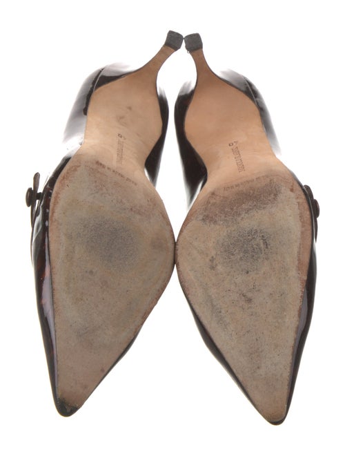 Manolo Blahnik Patent Leather Pumps