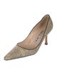 Manolo Blahnik Lizard Animal Print Pumps