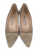 Manolo Blahnik Lizard Animal Print Pumps