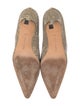 Manolo Blahnik Lizard Animal Print Pumps