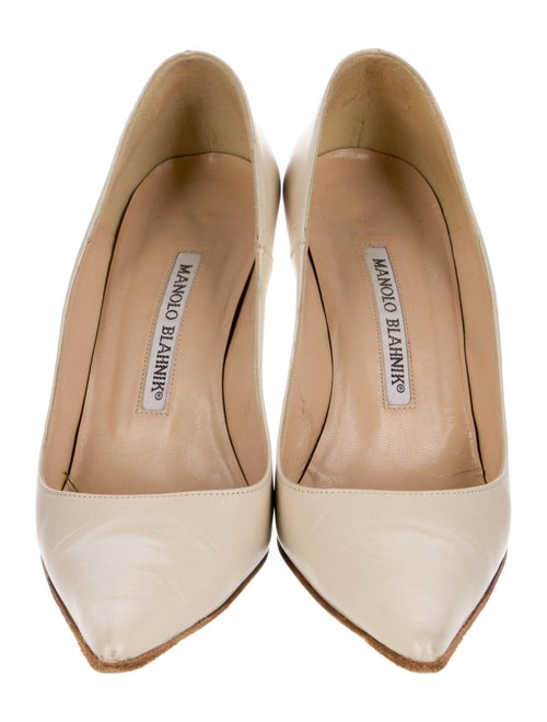 Manolo Blahnik Leather Pumps