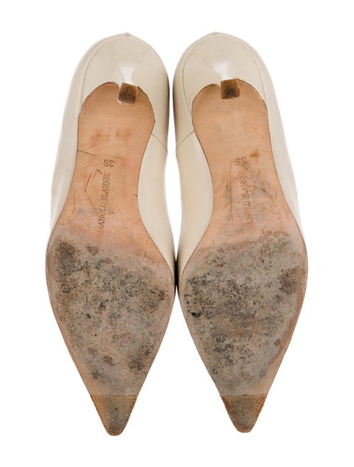 Manolo Blahnik Leather Pumps