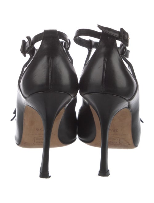 Manolo Blahnik Leather Pumps
