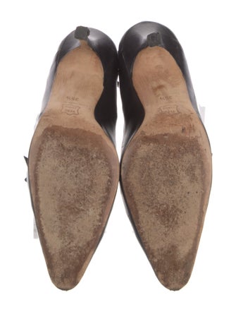 Manolo Blahnik Leather Pumps