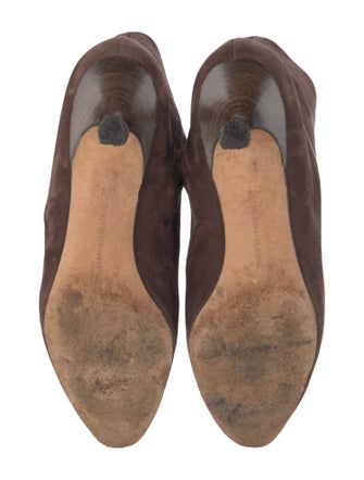 Manolo Blahnik Suede Boots