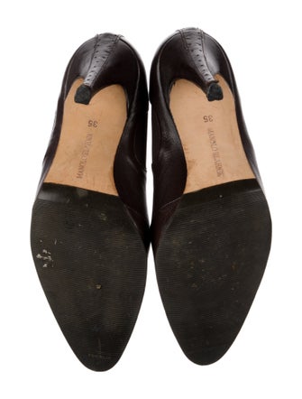 Manolo Blahnik Leather Pumps