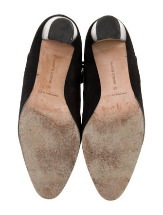 Manolo Blahnik Suede Boots