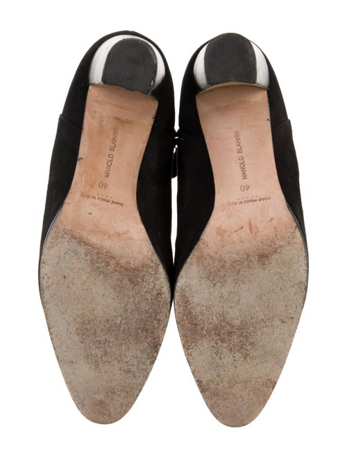 Manolo Blahnik Suede Boots