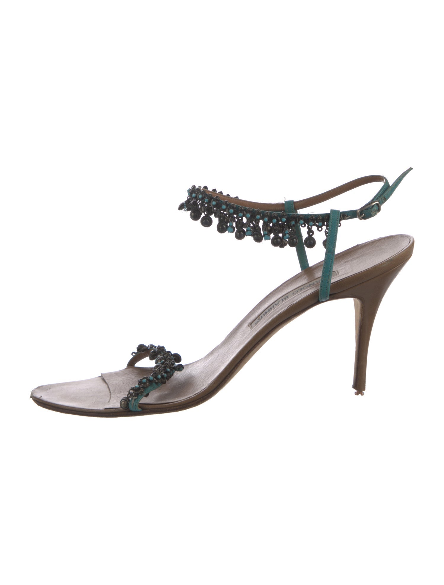 Manolo Blahnik Vintage Leather Sandals