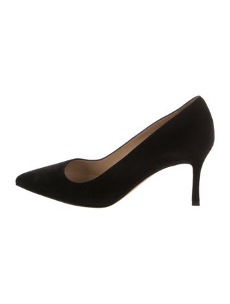 Manolo Blahnik Suede Pumps