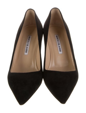 Manolo Blahnik Suede Pumps