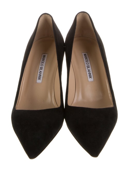 Manolo Blahnik Suede Pumps