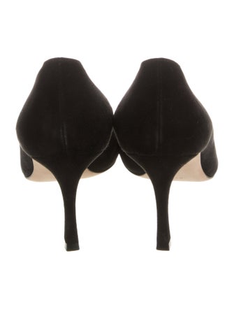 Manolo Blahnik Suede Pumps