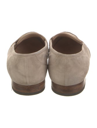 Manolo Blahnik Suede Loafers