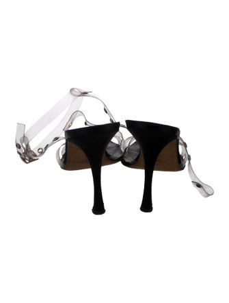 Manolo Blahnik Leather Sandals