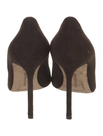 Manolo Blahnik Suede Pumps