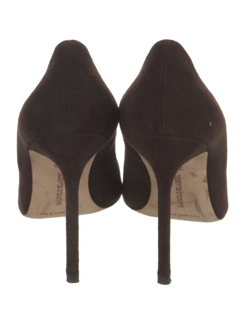 Manolo Blahnik Suede Pumps