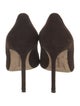 Manolo Blahnik Suede Pumps