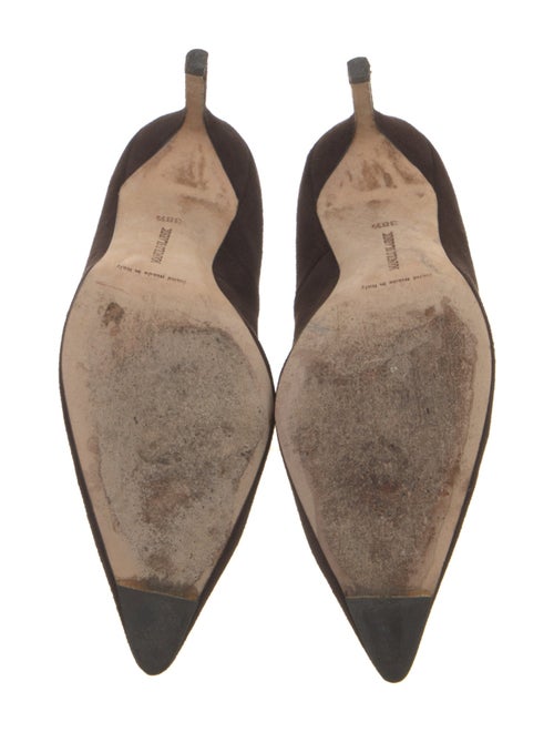 Manolo Blahnik Suede Pumps