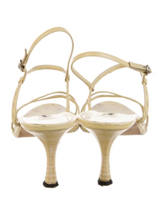 Manolo Blahnik Leather Sandals