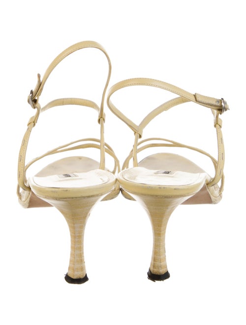 Manolo Blahnik Leather Sandals