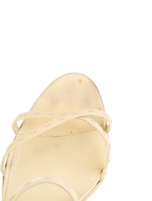 Manolo Blahnik Leather Sandals