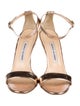 Manolo Blahnik Leather Sandals