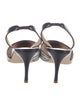 Manolo Blahnik Patterned Slingback Pumps