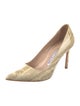 Manolo Blahnik Patent Leather Animal Print Pumps