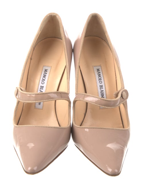 Manolo Blahnik Patent Leather Pumps