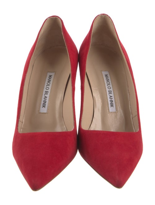 Manolo Blahnik Suede Pumps