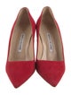 Manolo Blahnik Suede Pumps