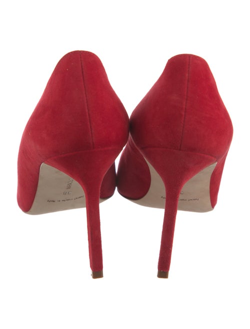 Manolo Blahnik Suede Pumps