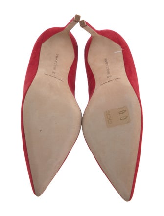 Manolo Blahnik Suede Pumps