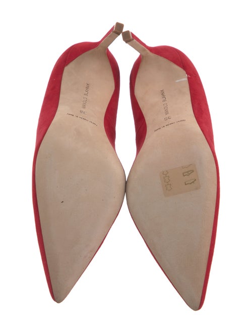 Manolo Blahnik Suede Pumps