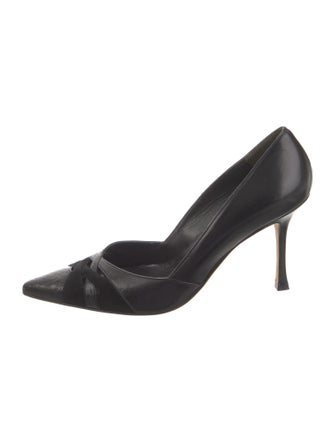 Manolo Blahnik Leather Pumps
