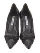 Manolo Blahnik Leather Pumps