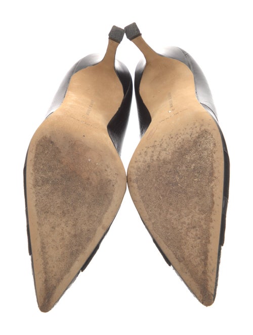 Manolo Blahnik Leather Pumps