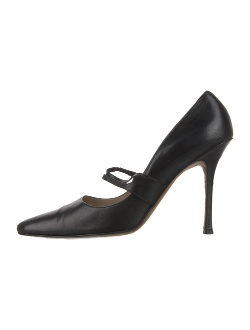 Manolo Blahnik Leather Pumps